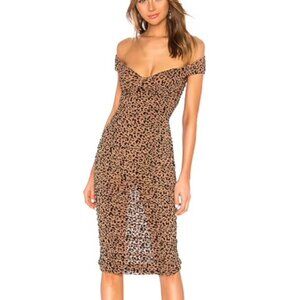 Tabitha Midi Dress MAJORELLE (NWOT) - Size XS